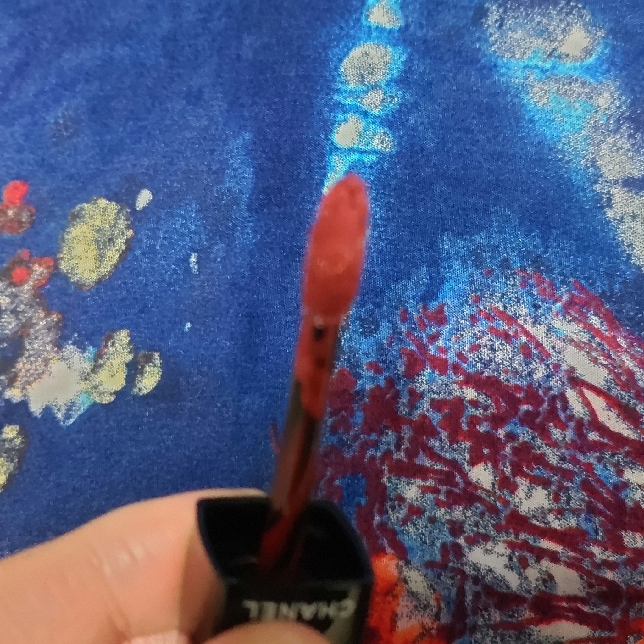 ルージュ アリュール ラック 89 ルージュ オンブル/CHANEL/口紅を使ったクチコミ（2枚目）