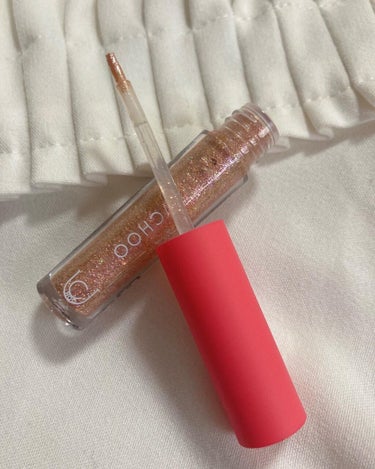 WOW EYE GLITTER HONEY PINK/U/CHOO/リキッドアイシャドウを使ったクチコミ（1枚目）