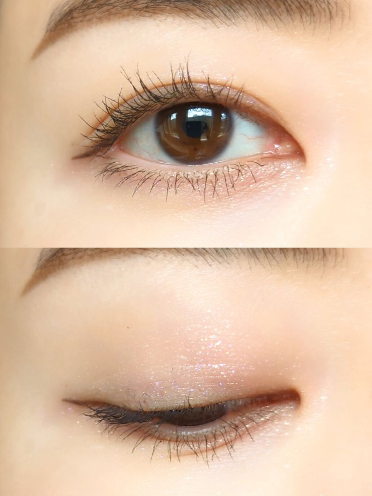  シアー グリッターアイズ/KiSS/単色アイシャドウを使ったクチコミ（1枚目）