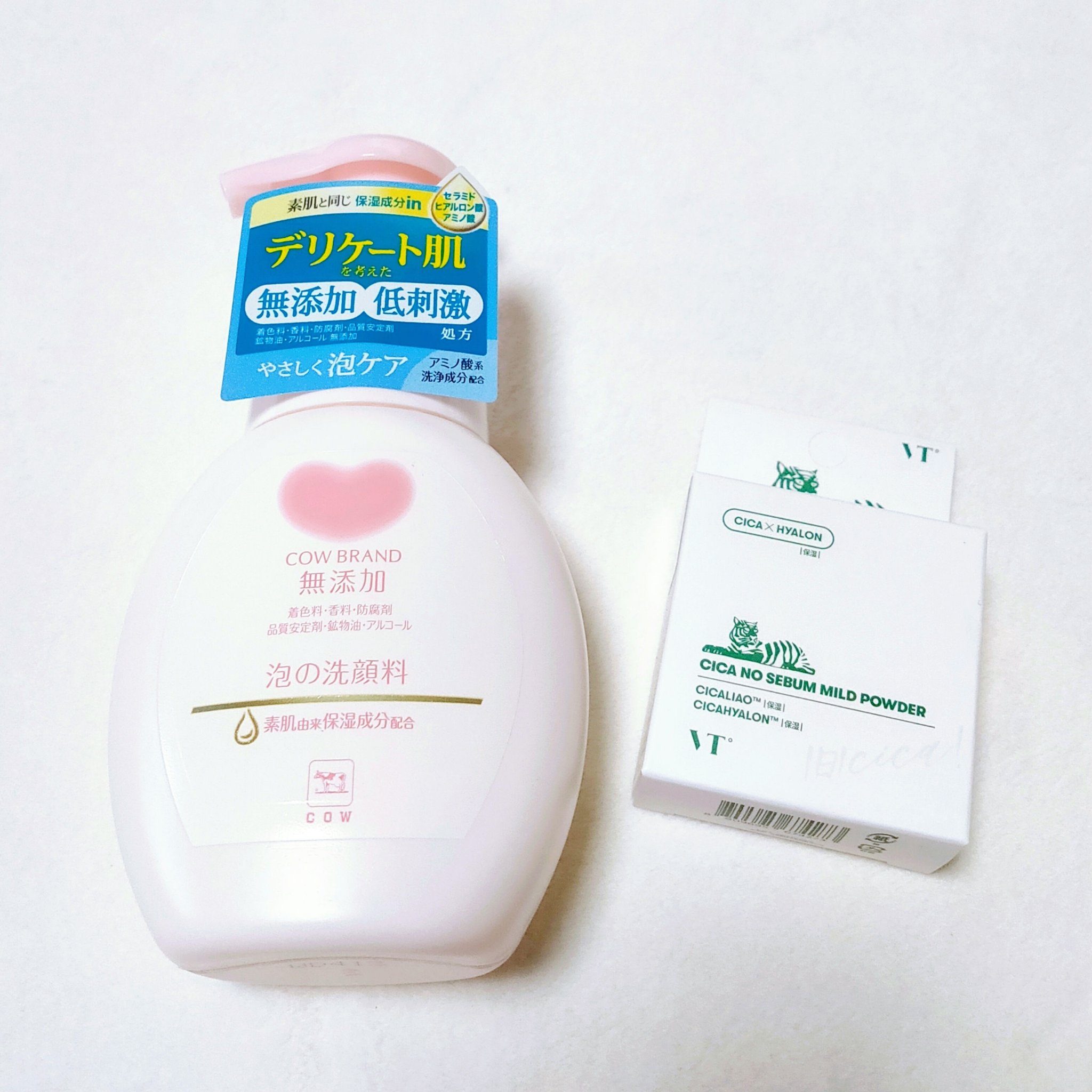 泡の洗顔料/カウブランド無添加/泡洗顔を使ったクチコミ（3枚目）