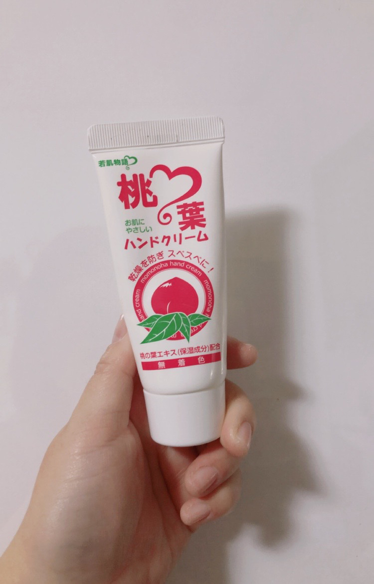 桃の葉ハンドクリーム/若肌物語/ハンドクリームを使ったクチコミ（1枚目）