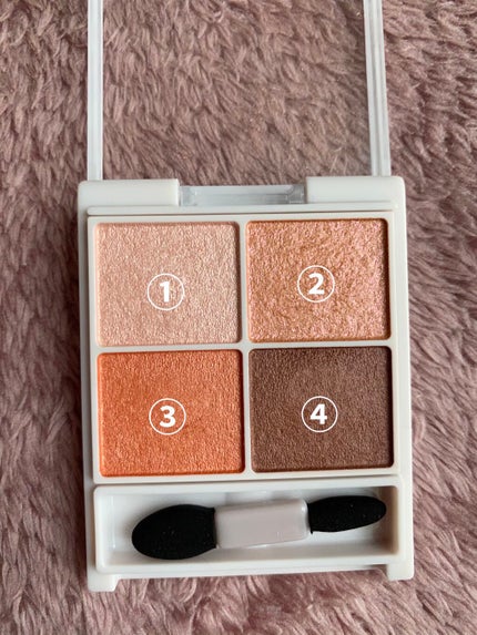 シルキースフレアイズ/キャンメイク/アイシャドウパレットを使ったクチコミ(2枚目)