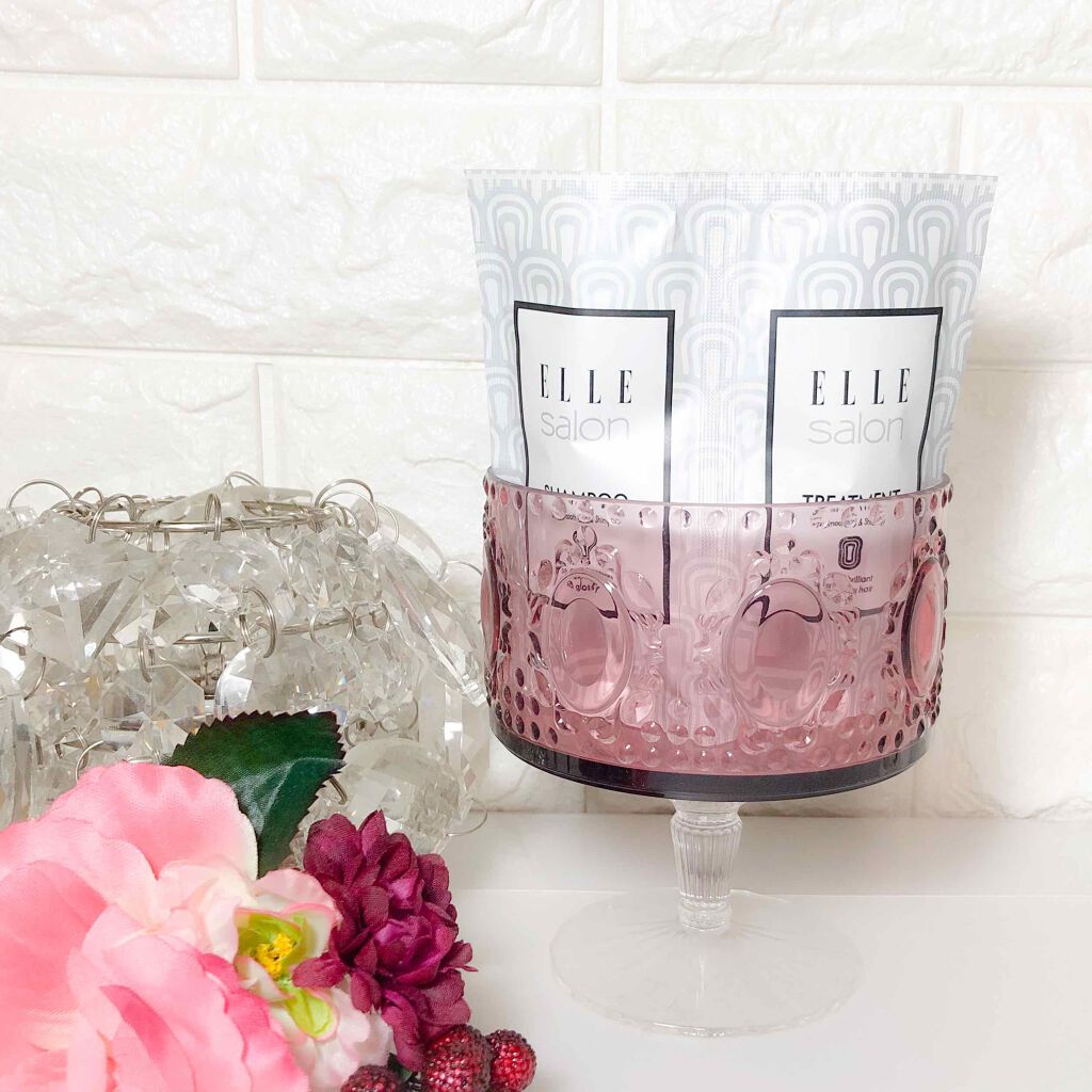 ELLEsalon シャンプー&トリートメント/エルサロン/サロンシャンプーを使ったクチコミ（1枚目）