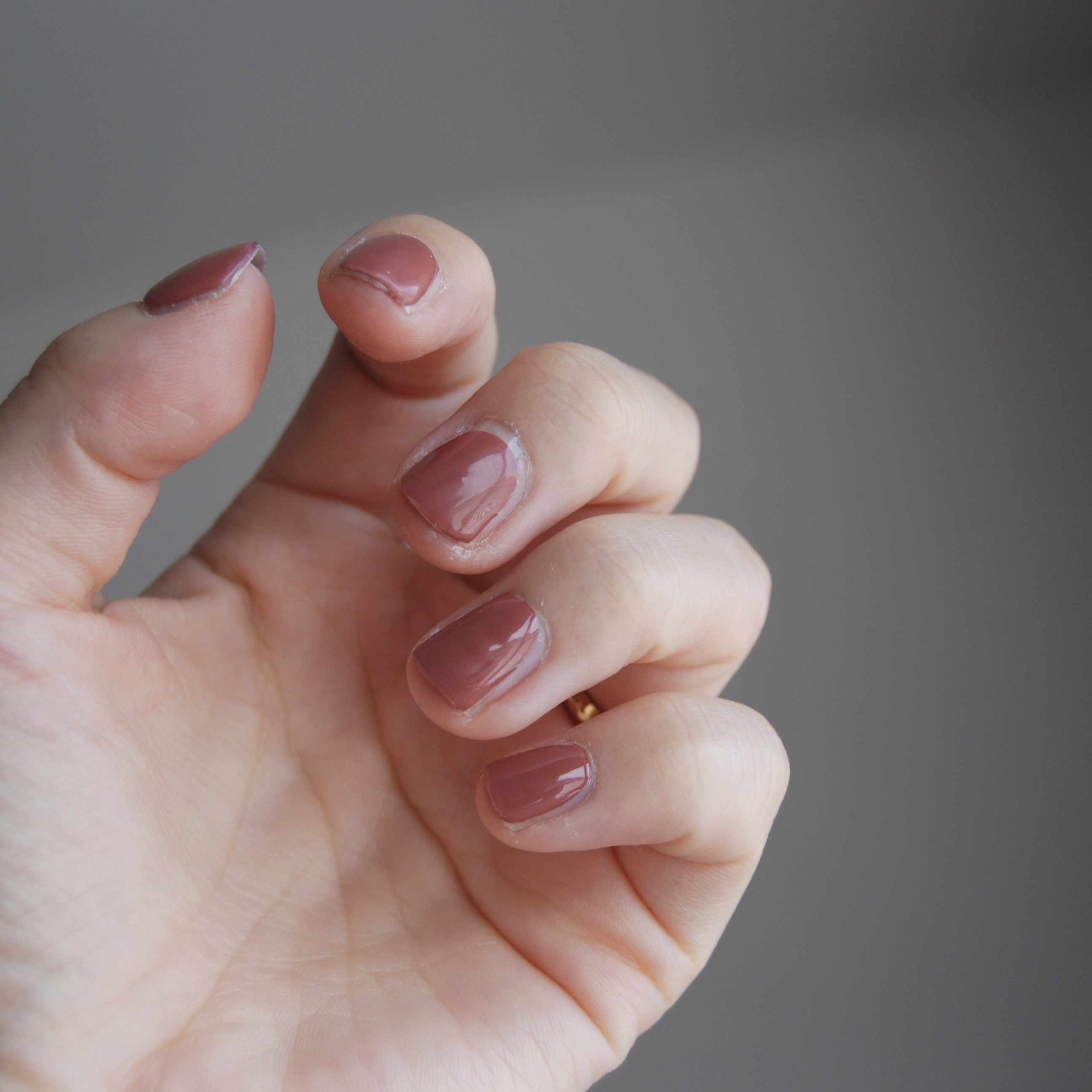 セミキュアジェルネイル（ハンド） NB-016 N Brick /ohora/ネイルシールを使ったクチコミ（3枚目）