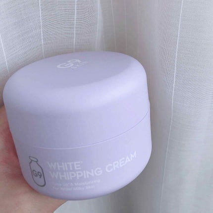 WHITE WHIPPING CREAM(ウユクリーム)/G9SKIN/化粧下地を使ったクチコミ(2枚目)