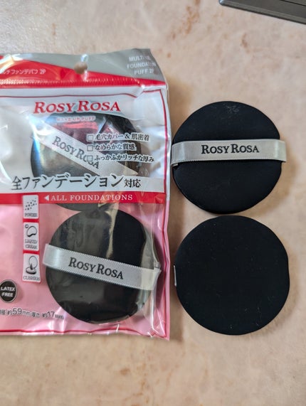 マルチファンデパフ 2P/ロージーローザ/パフ・スポンジを使ったクチコミ(1枚目)