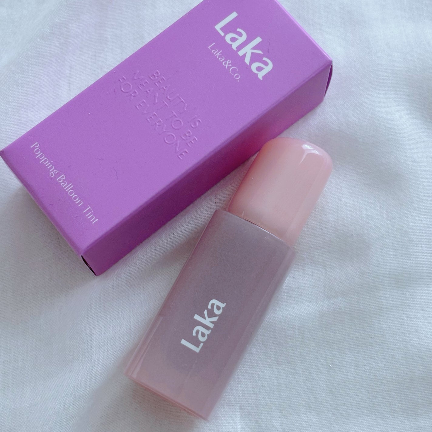 ポッピングバルーンティント/Laka/リップティントを使ったクチコミ(2枚目)