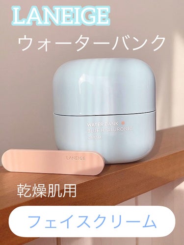 ウォーターバンク クリーム (乾燥肌用)/LANEIGE/フェイスクリームを使ったクチコミ（1枚目）