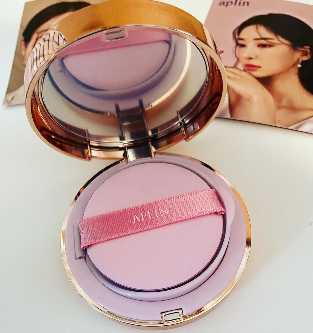 ピンクティーツリーカバークッション/APLIN/クッションファンデーションを使ったクチコミ(2枚目)