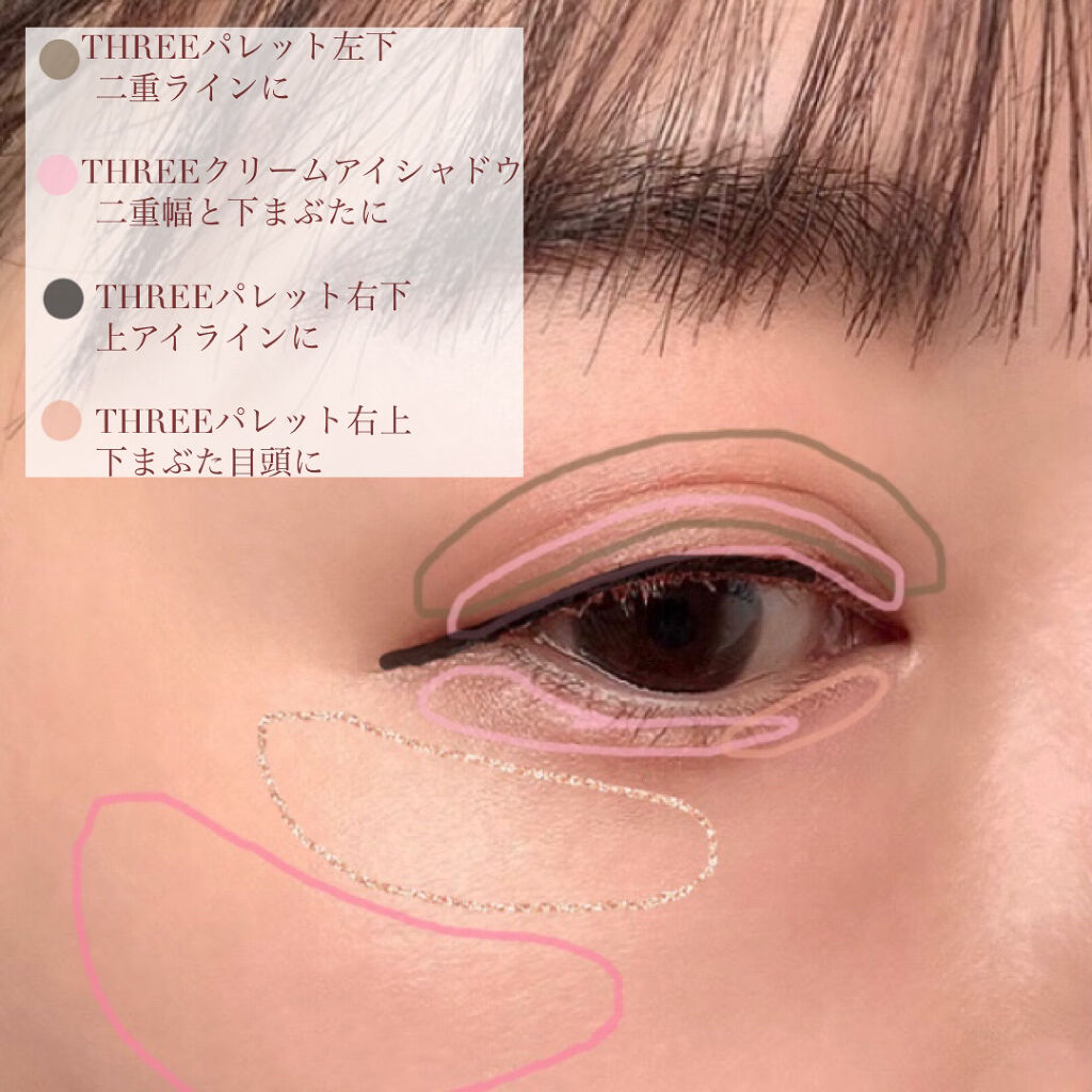 エピック ミニ ダッシュ/THREE/リキッドチークを使ったクチコミ（3枚目）