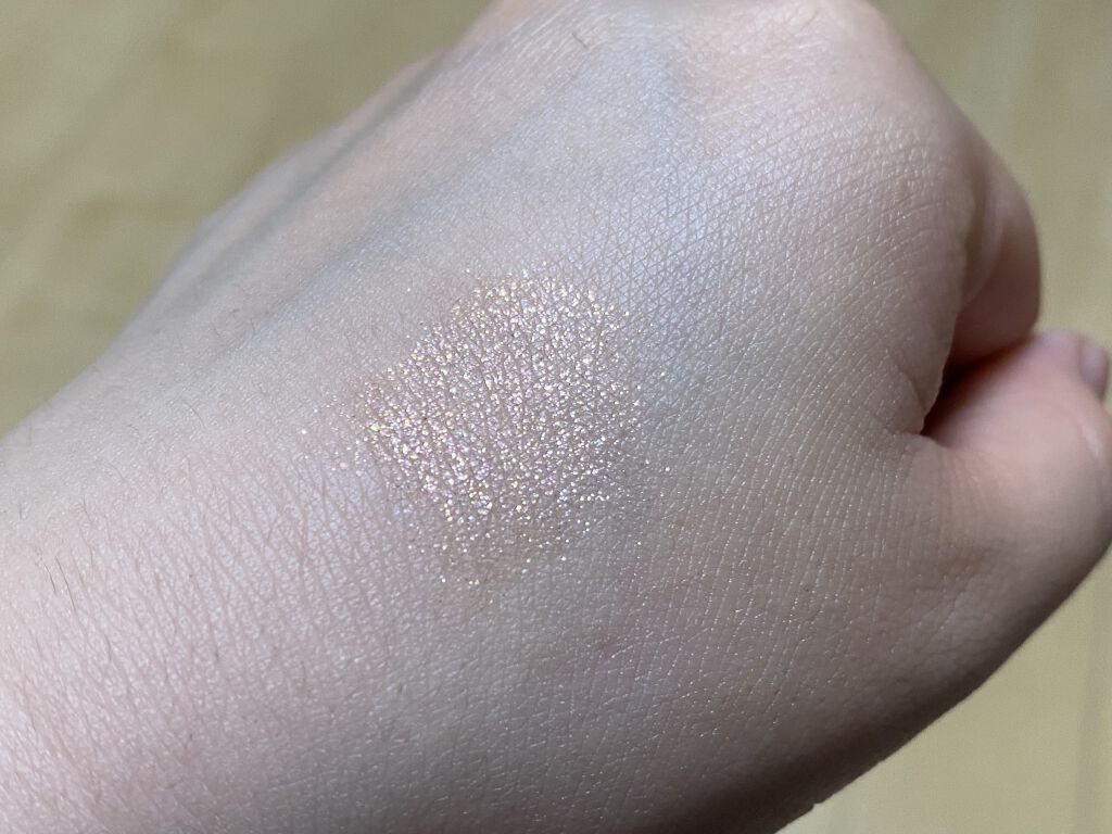 グリッター シャドウ カラー/rom&nd/グリッターを使ったクチコミ（3枚目）