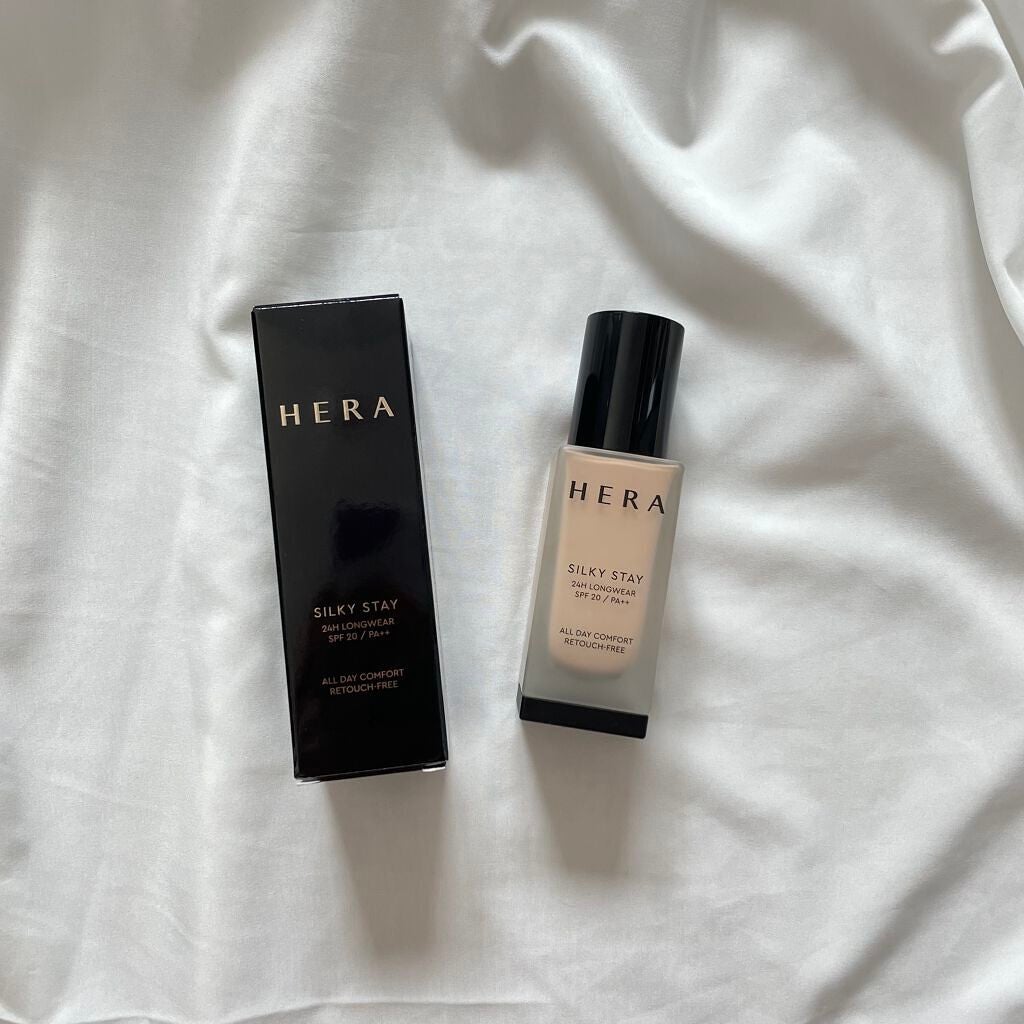 シルキーステイファンデーション/HERA/リキッドファンデーションを使ったクチコミ(1枚目)