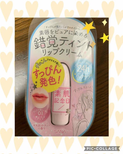 フェイクヌードリップ/素肌記念日/リップティントを使ったクチコミ(1枚目)