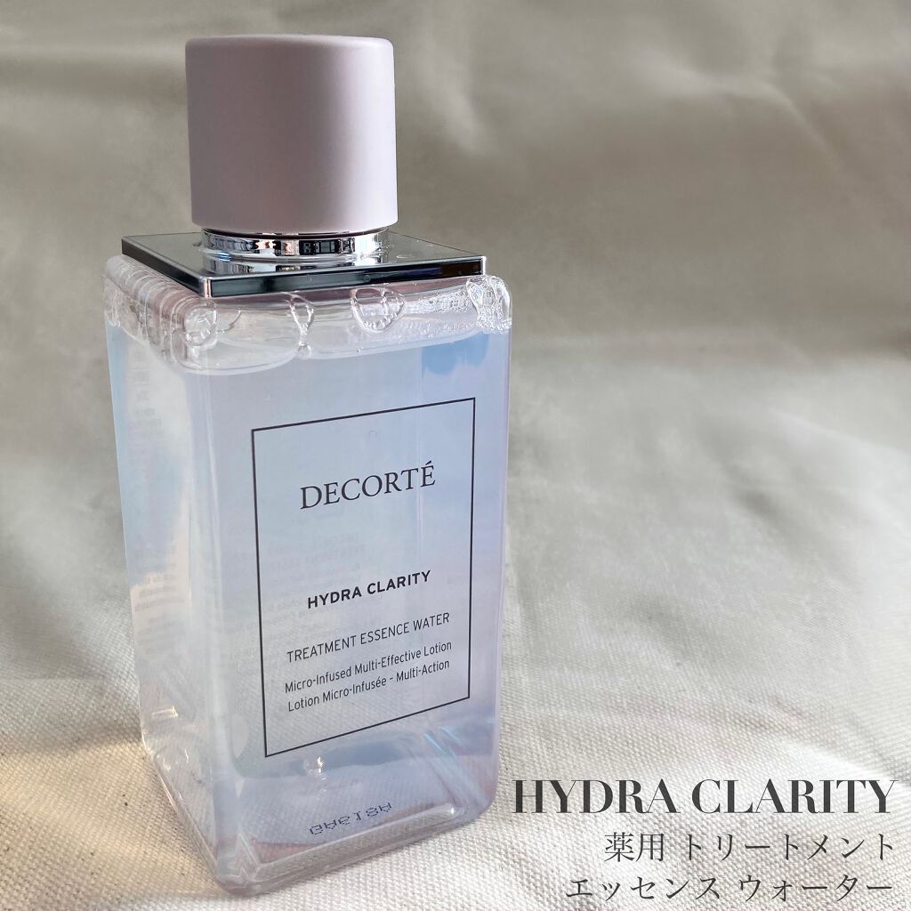 イドラクラリティ 薬用 トリートメント エッセンス ウォーター/DECORTÉ/化粧水を使ったクチコミ(1枚目)