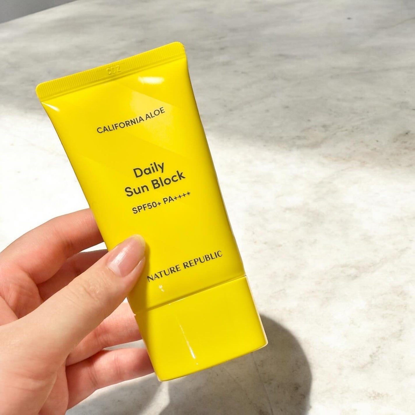 カリフォルニアアロエデイリーサンブロック /ネイチャーリパブリック/日焼け止めクリームを使ったクチコミ(7枚目)