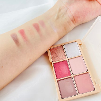 カクテルルーチェアイパレット/haomii/マルチパレットを使ったクチコミ(4枚目)