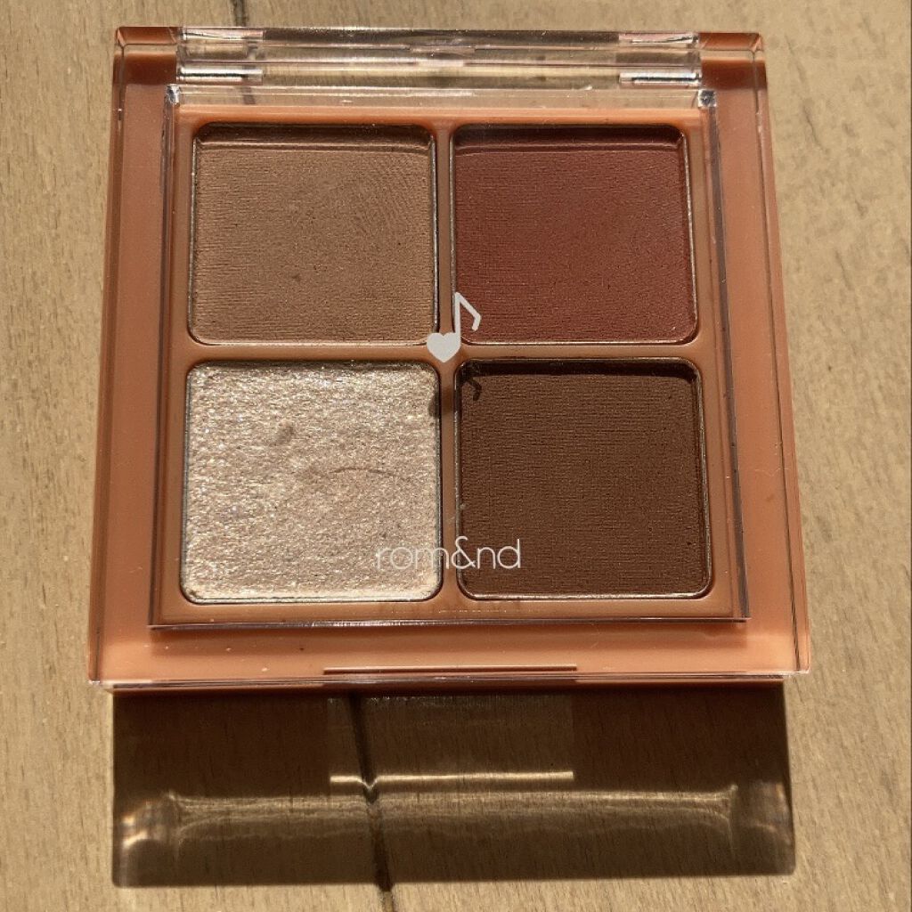 ベターザンアイズ/rom&nd/アイシャドウパレットを使ったクチコミ（1枚目）