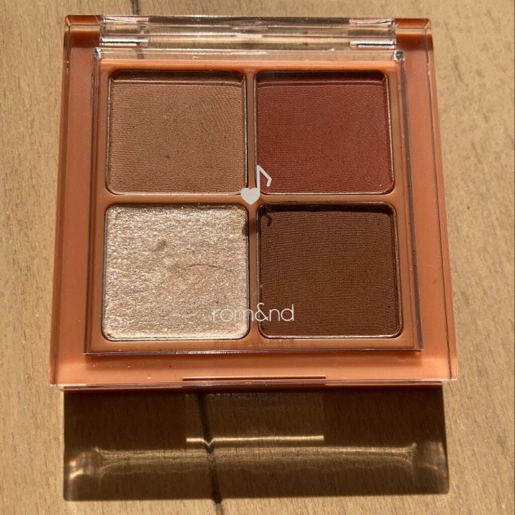ベターザンアイズ/rom&nd/アイシャドウパレットを使ったクチコミ(1枚目)