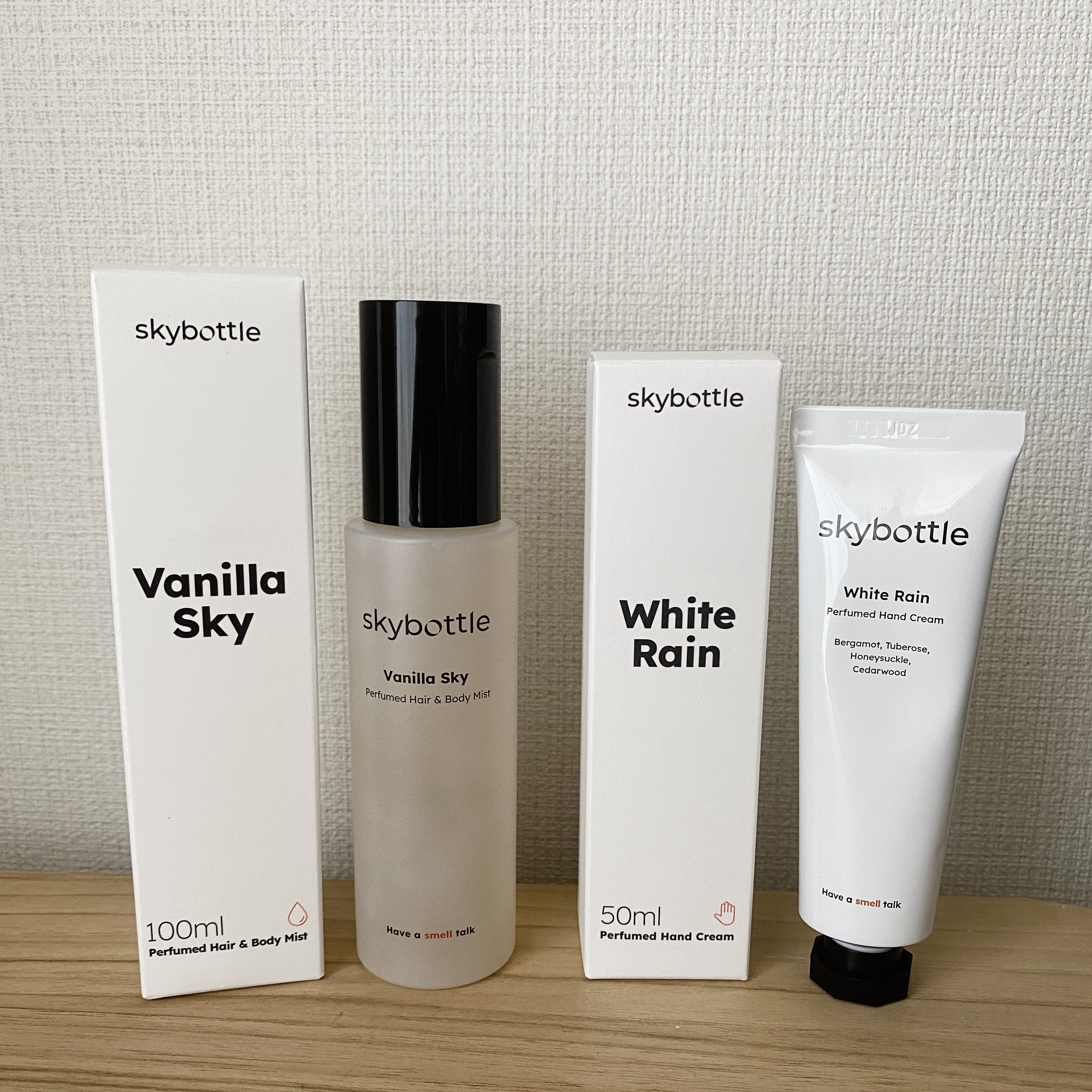 バニラスカイ パフュームヘア＆ボディミスト/skybottle/香水(その他)を使ったクチコミ（1枚目）