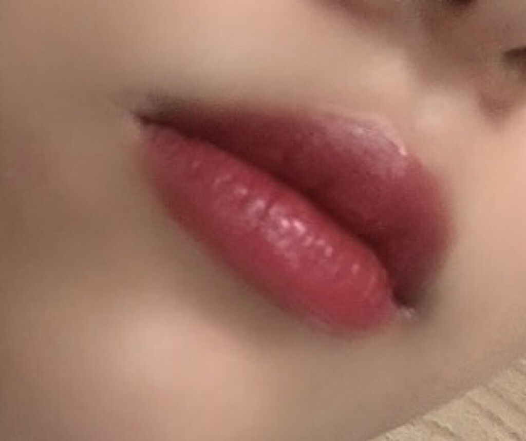 なめらか質感ひと塗りルージュ/AUBE/口紅を使ったクチコミ（1枚目）