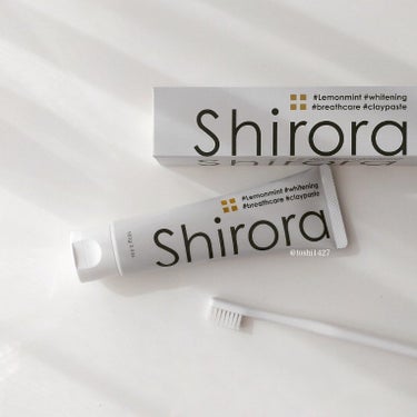 シローラ薬用クレイホワイトニング（知覚過敏ケア）/Shirora/歯磨き粉を使ったクチコミ（1枚目）