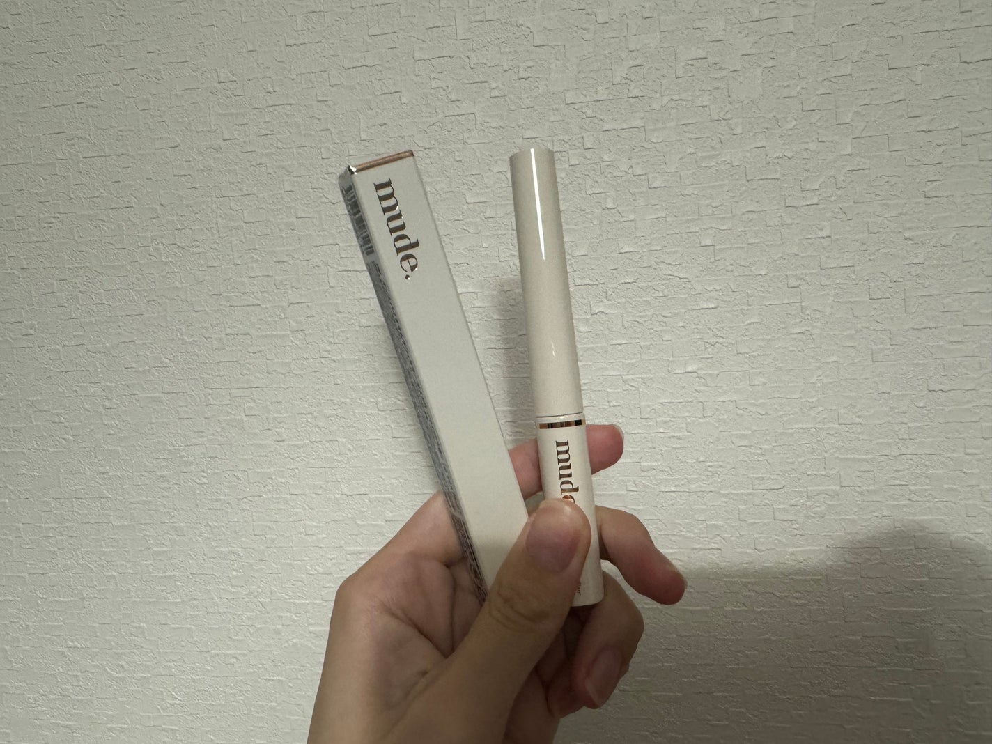 インスパイアスキニーカーリングマスカラ/mude./マスカラを使ったクチコミ(1枚目)