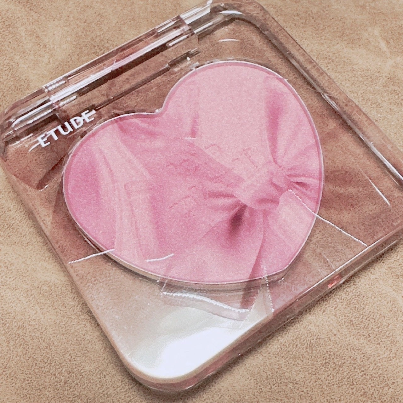 ハートポップブラッシャー/ETUDE/パウダーチークを使ったクチコミ(2枚目)