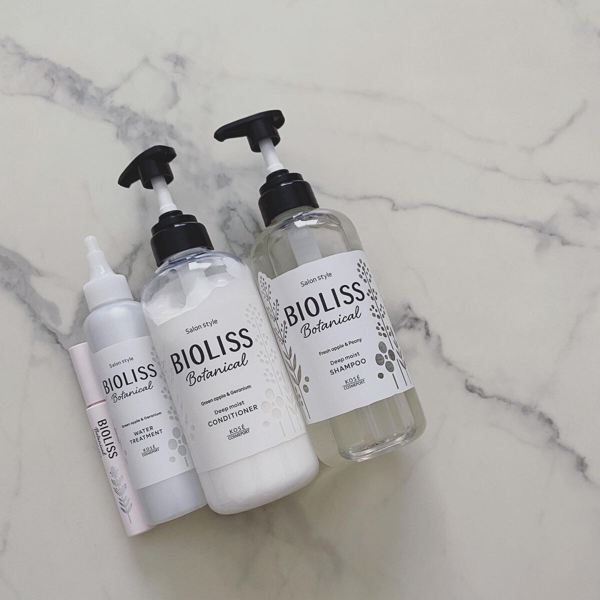 SSビオリス ボタニカル シャンプー／ヘアコンディショナー(ディープモイスト)/SSビオリス/市販シャンプーを使ったクチコミ（1枚目）