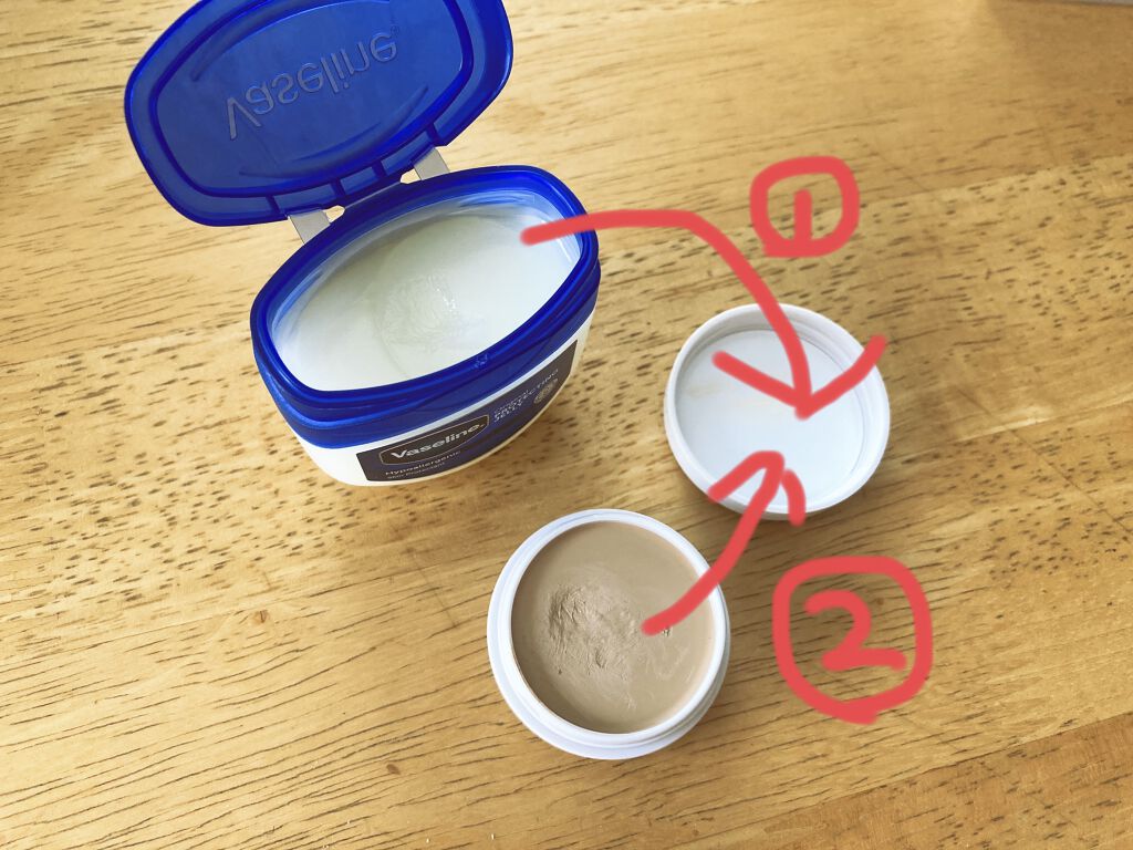 オリジナル ピュアスキンジェリー/ヴァセリン/ボディクリームを使ったクチコミ（2枚目）