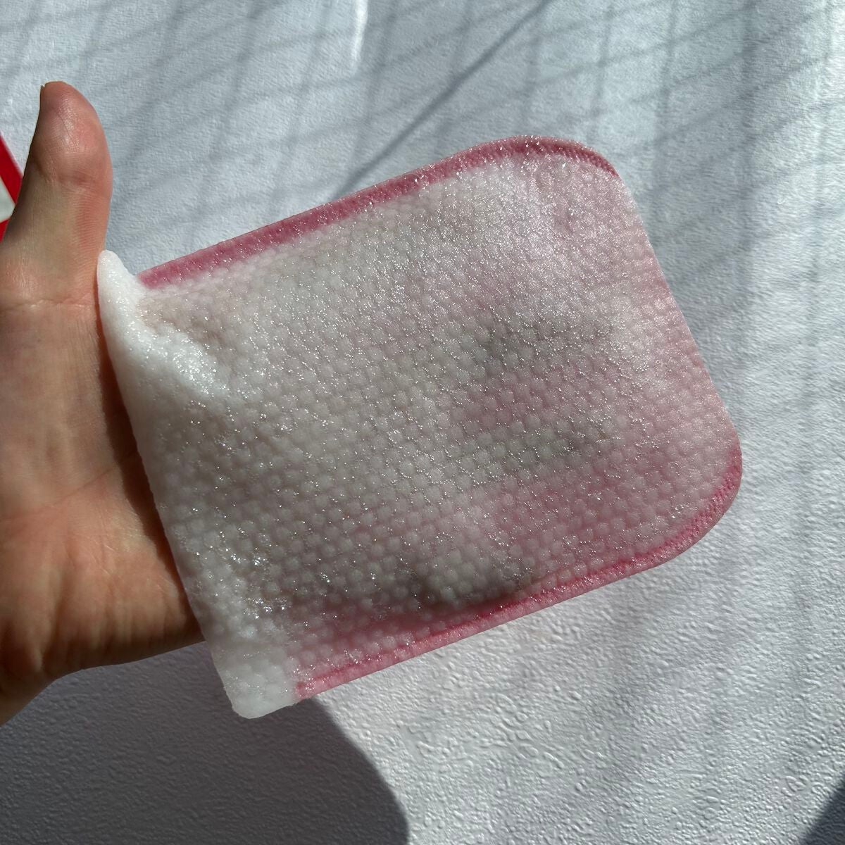 ボディピーリングパッド ストロング/Mom’s Bath Recipe/ボディスクラブを使ったクチコミ(3枚目)