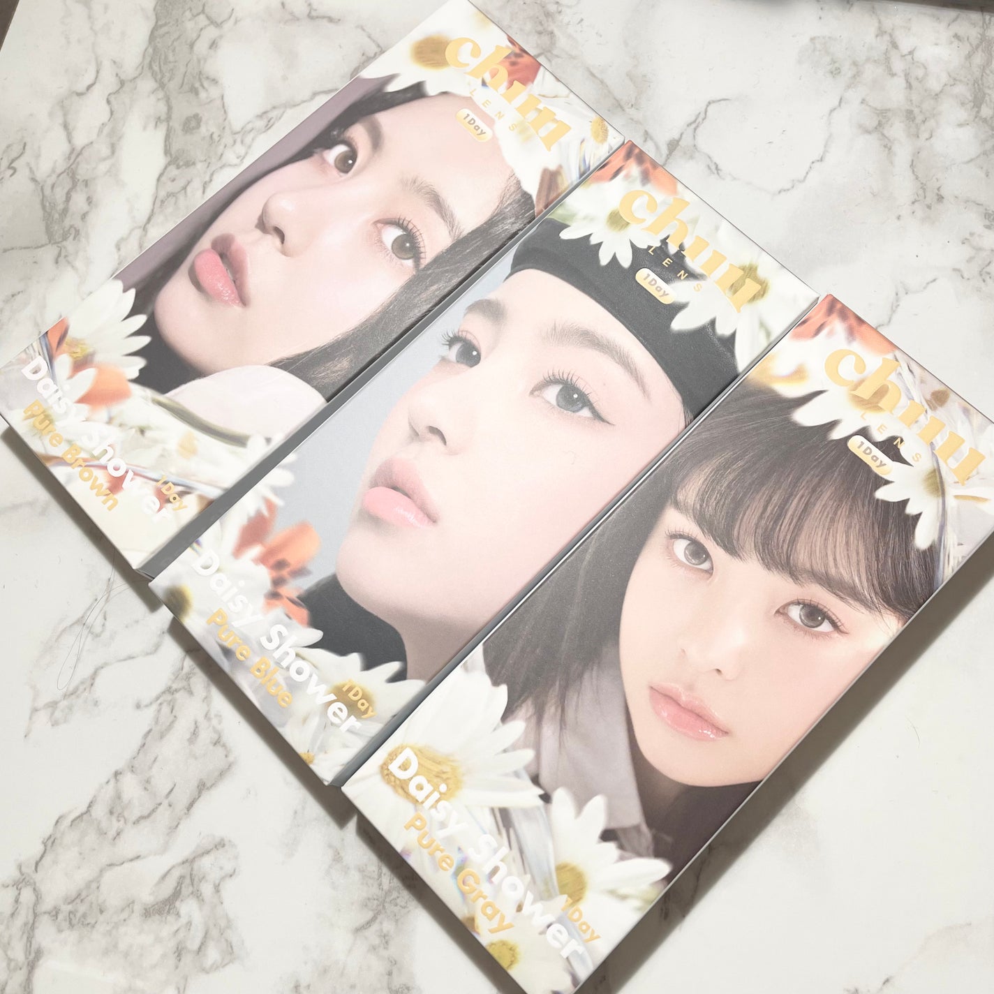 Daisy Shower 1Day/chuu LENS/ワンデー(1DAY)カラコンを使ったクチコミ(5枚目)