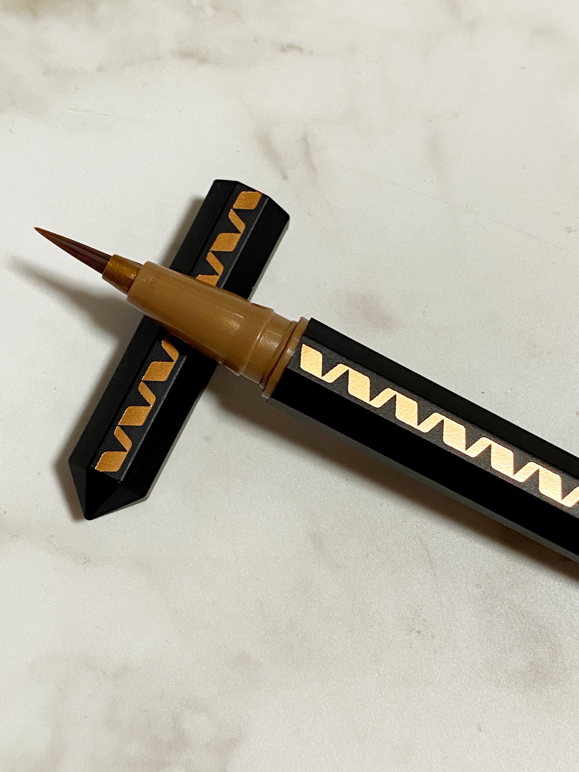 リキッドアイライナー  シアーブラウン(Sheer Brown)/3650/リキッドアイライナーを使ったクチコミ（2枚目）