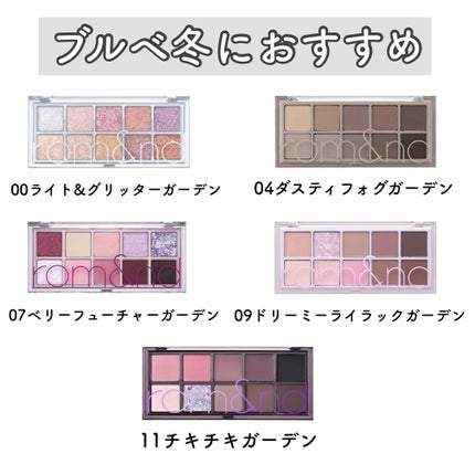 ベターザンパレット/rom&nd/アイシャドウパレットを使ったクチコミ(6枚目)