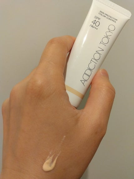 アディクション スキンプロテクター カラーコントロール SPF 40 PA+++/ADDICTION/化粧下地を使ったクチコミ(2枚目)
