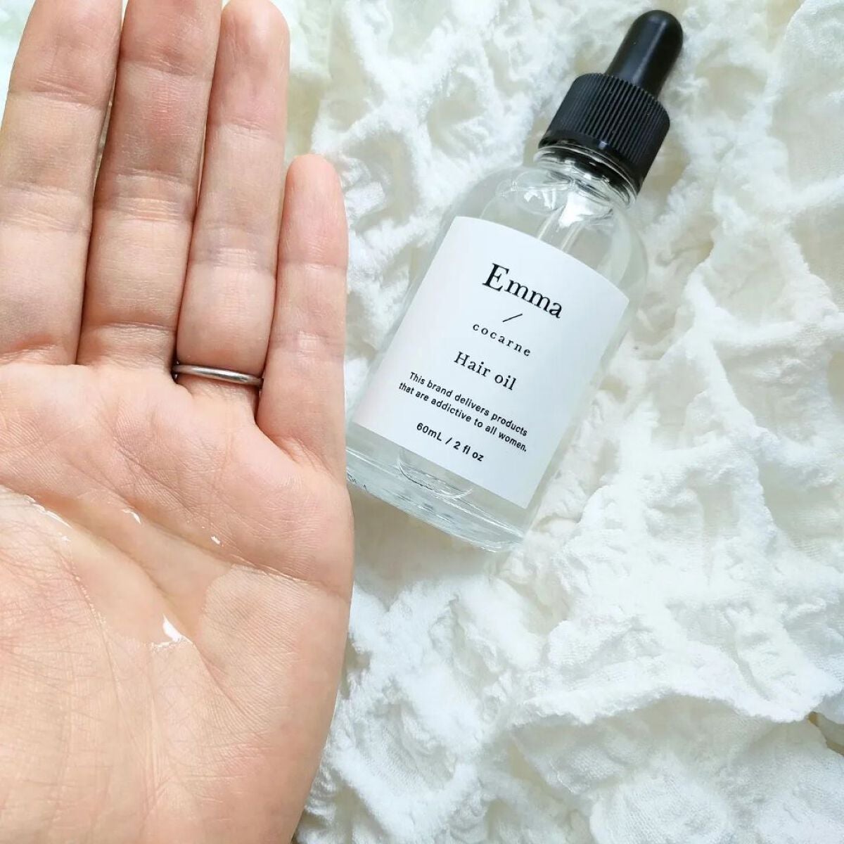 エマコッカーナヘアオイル/Emma Cocarne/ヘアオイルを使ったクチコミ(3枚目)