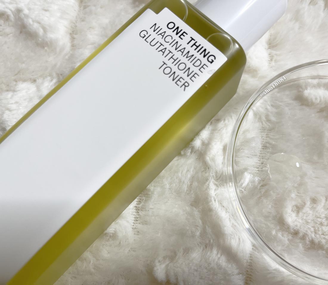ナイアシンアミドグルタチオントナー/ONE THING/化粧水を使ったクチコミ（2枚目）