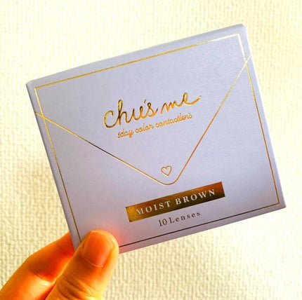 Chu's me 1day/Chu's me/ワンデー(1DAY)カラコンを使ったクチコミ(1枚目)