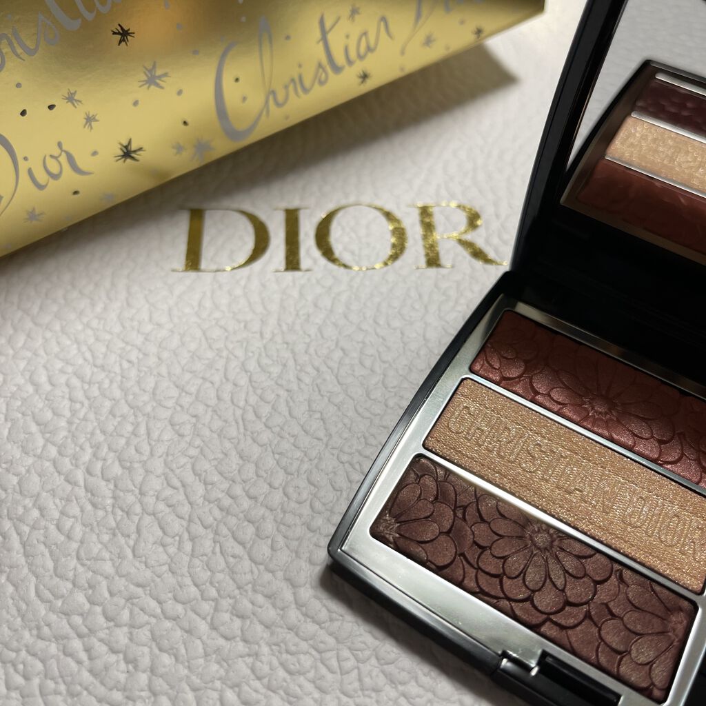 トリオ ブリック パレット＜ピュア グロウ＞/Dior/アイシャドウパレットを使ったクチコミ（1枚目）