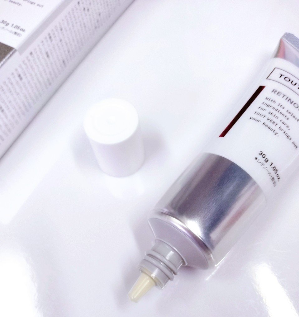 TOUT VERT レチノショット 0.1のクチコミ「🎀トゥヴェール・レチノショット 0.1🎀メガ割では、ちょっと違うレチノール系を購入したので、レ.....」（2枚目）