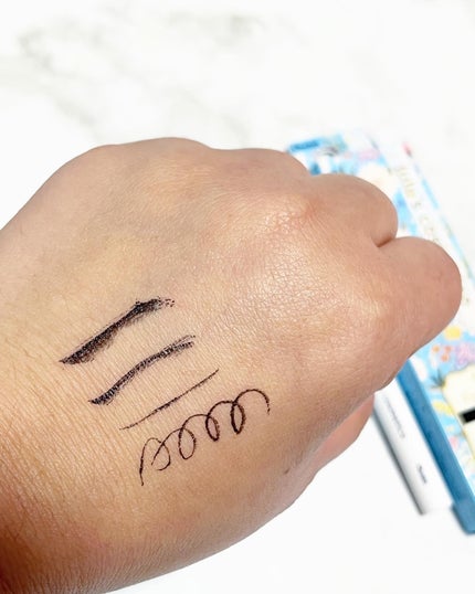 リキッドアイライナー/ルルズコスメティコ/リキッドアイライナーを使ったクチコミ(4枚目)