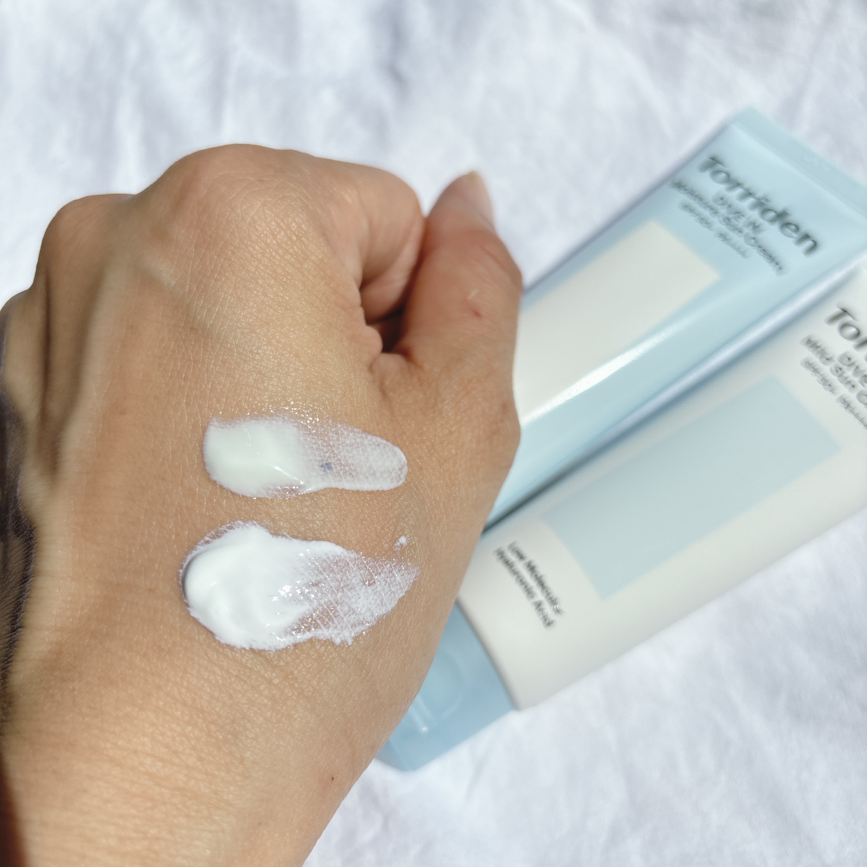 ダイブイン マイルドサンクリーム/Torriden/日焼け止めクリームを使ったクチコミ（3枚目）