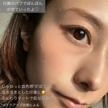 TIMAGE 3色チークパレット/TIMAGE/パウダーチークを使ったクチコミ(5枚目)