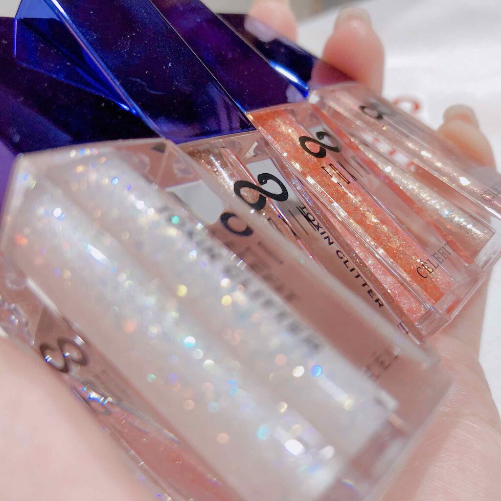 TOXIN GLITTER/CELEFIT/リキッドアイシャドウを使ったクチコミ(5枚目)