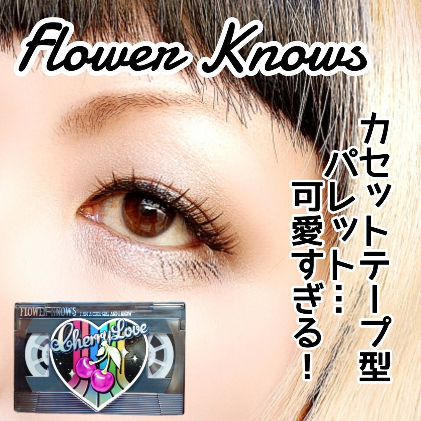 レトロマグネティック アイシャドウパレット/FlowerKnows/アイシャドウパレットを使ったクチコミ(1枚目)