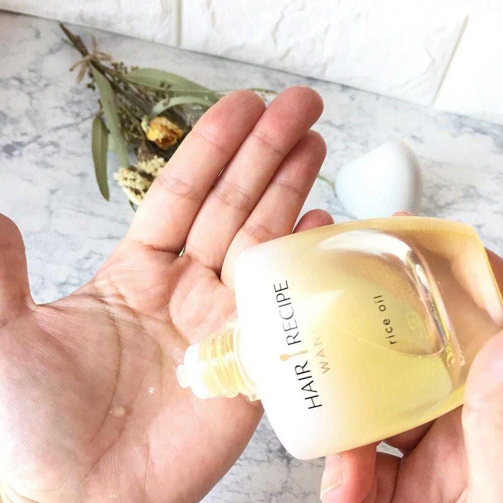 さらとろライスオイル(洗い流さないトリートメント)/WANOMI/ヘアオイルを使ったクチコミ(5枚目)