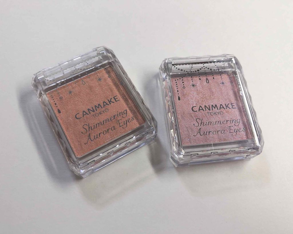 シマリングオーロラアイズ/キャンメイク/単色アイシャドウを使ったクチコミ(1枚目)