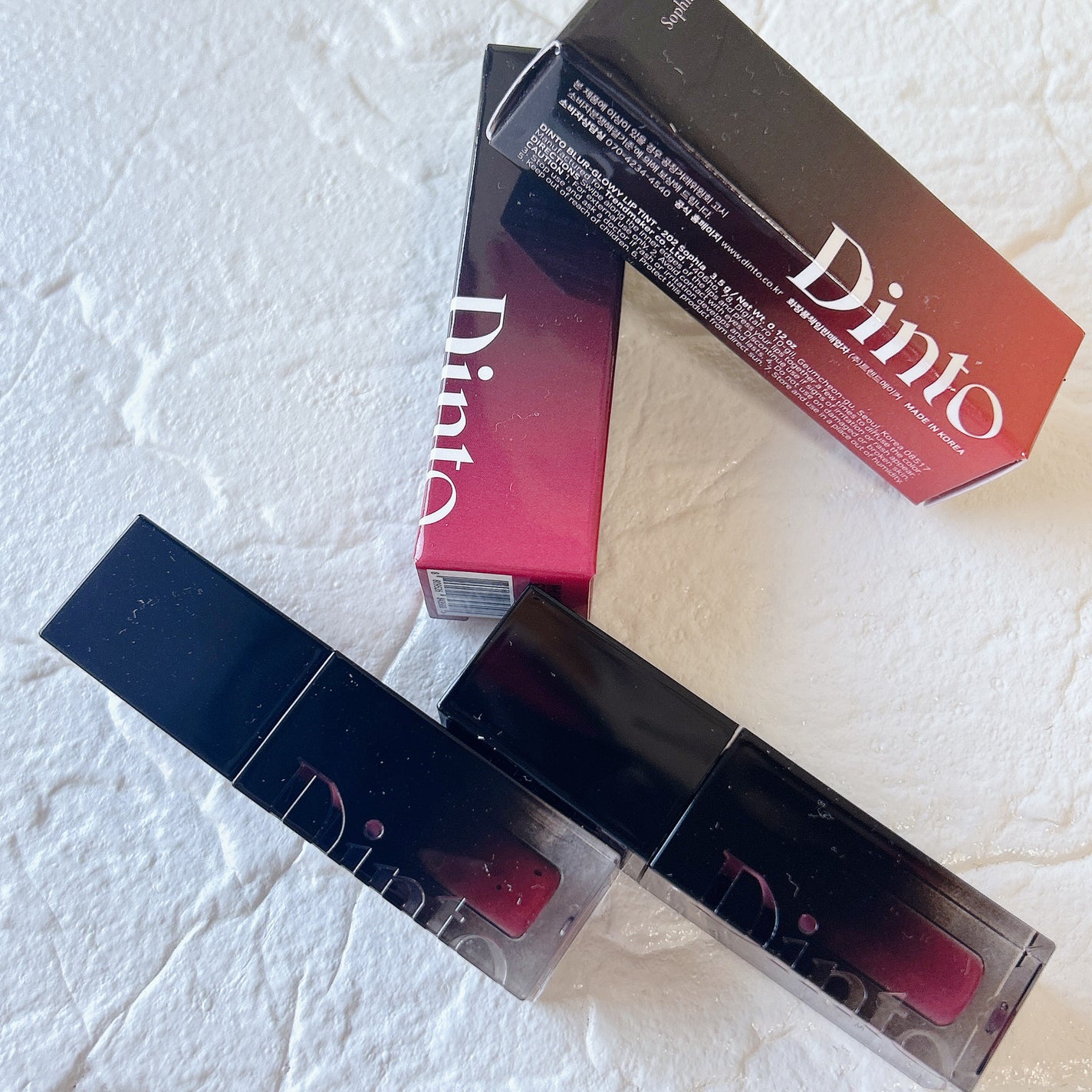 ブラーグロイリップティント/Dinto/リップティントを使ったクチコミ(3枚目)