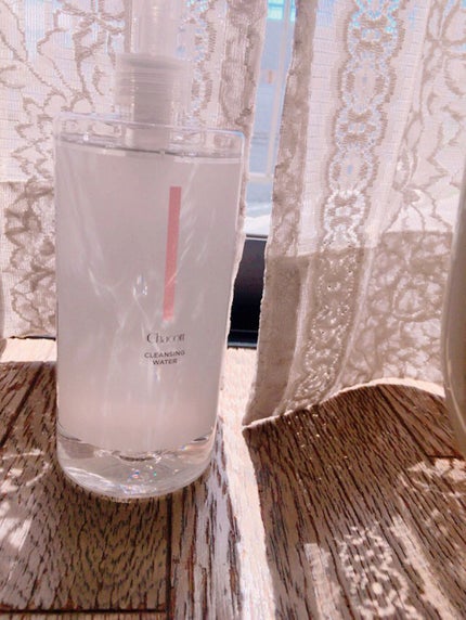 クレンジングウォーター/チャコット・コスメティクス/クレンジングウォーターを使ったクチコミ(1枚目)