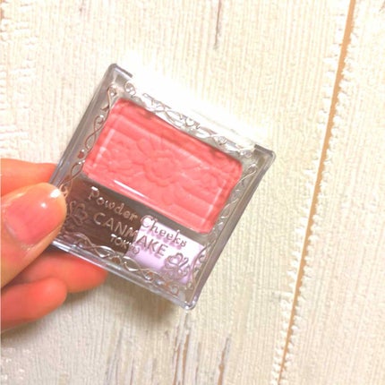 【旧品】パウダーチークス/キャンメイク/パウダーチークを使ったクチコミ(1枚目)