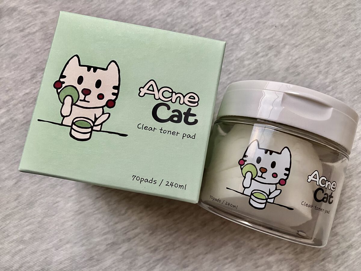 CLEAR TONER PAD/Acne Cat/化粧水を使ったクチコミ（2枚目）